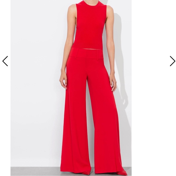 New Alice and Olivia Olivia wide leg pants - Picture 6 of 6